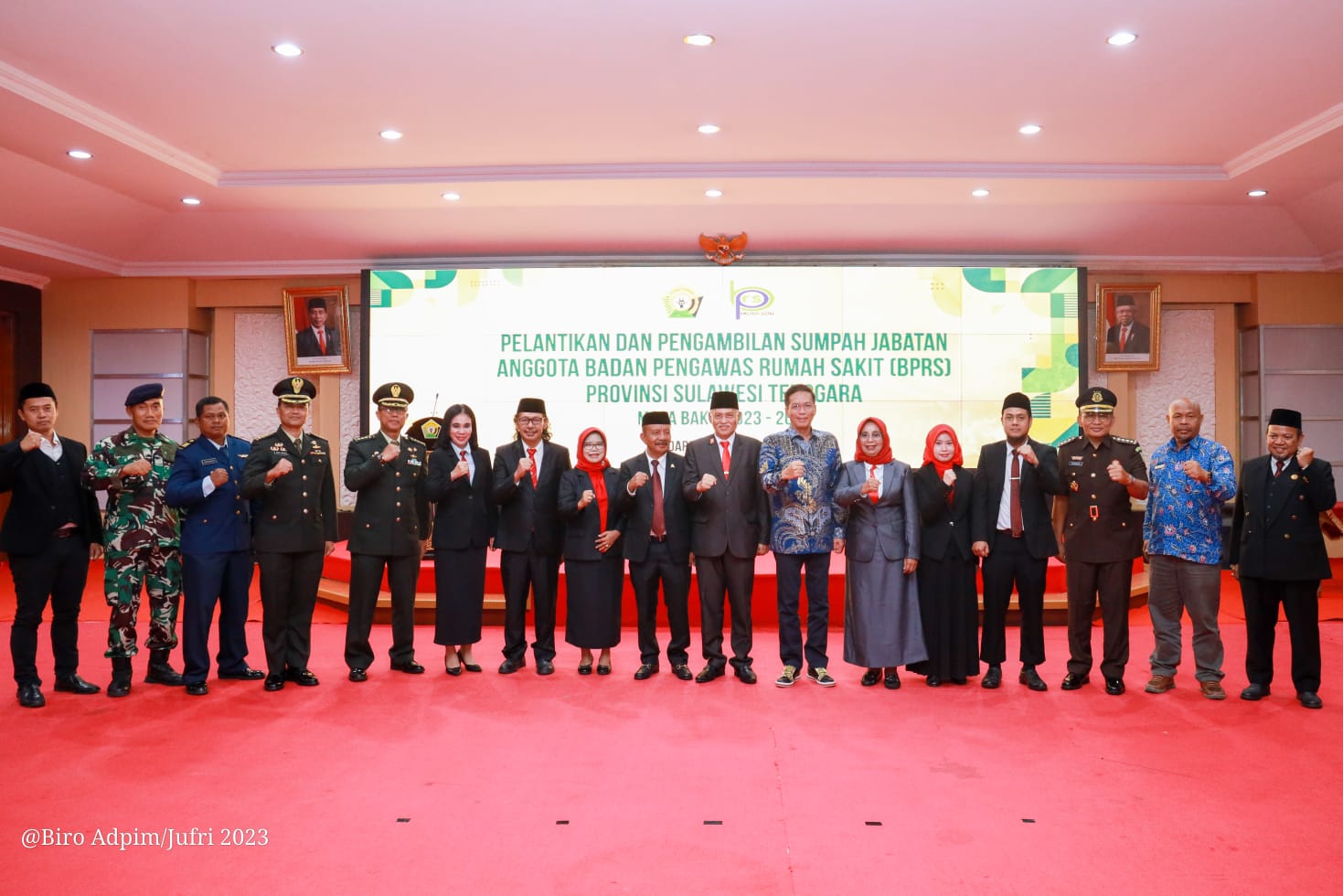 Drs Asrun Lio Lantik BPRS Sultra Periode 2023-2026, Begini Pesannya