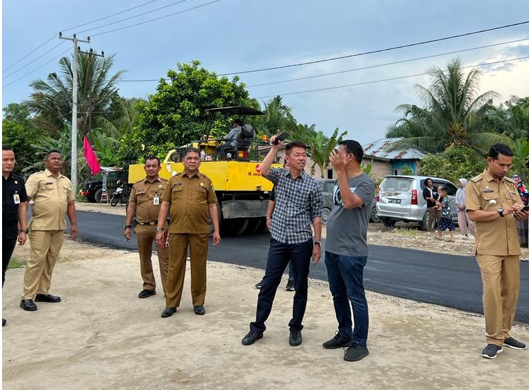 Sambut Kunker Presiden Jokowi Ke Kabupaten Rohil