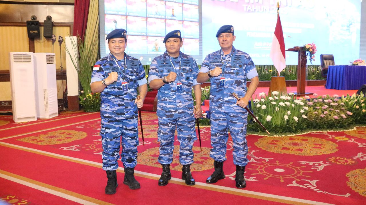 Pangkoopsud I Ikuti Rapim TNI AU TA. 2023