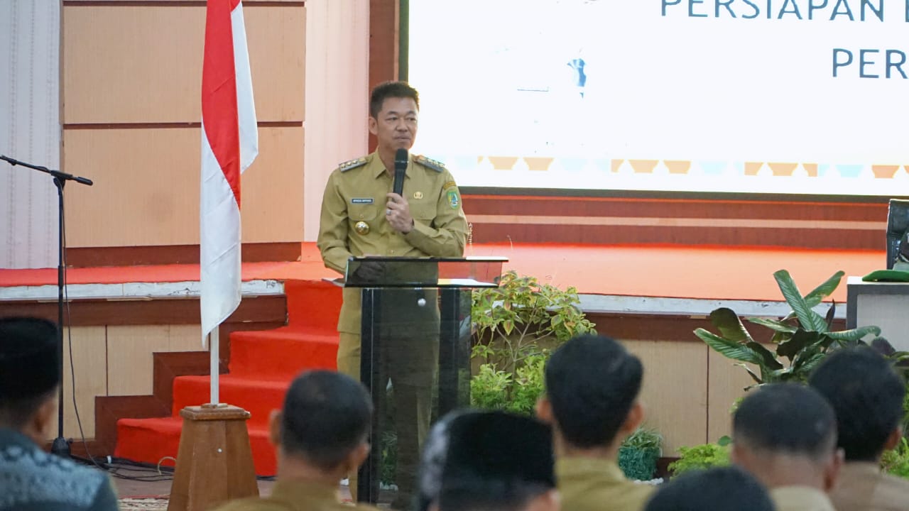 Bupati Rohil Pimpin Rapat Forkopimda Persiapan Bulan Suci Ramadhan,Idul Fitri, Persiapan Pilpres,Pemilu dan Pilkada