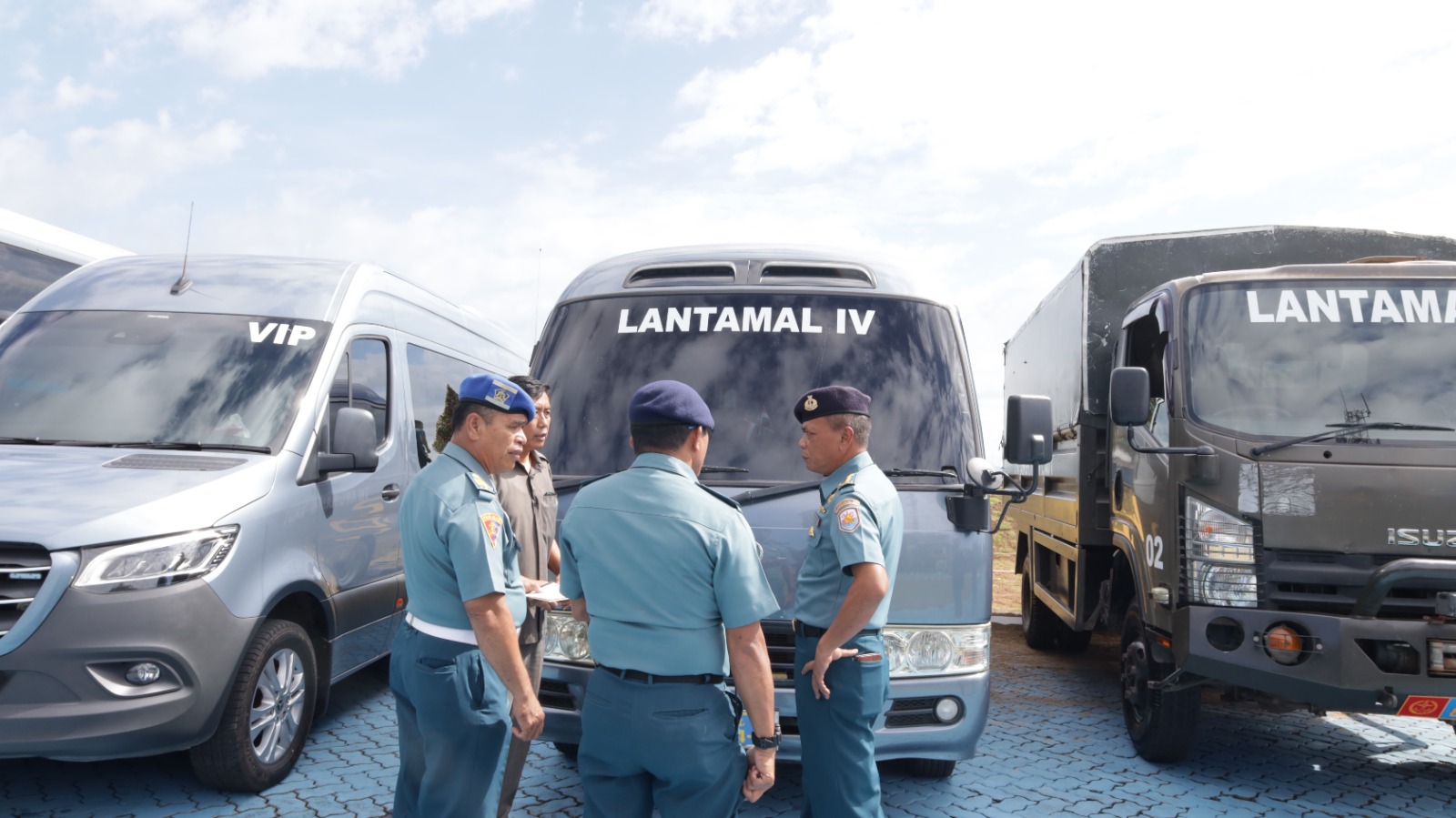 Bukan Hanya KRI, Kendaraan Dinas Inventaris di Jajaran Lantamal IV Harus Selalu Siap