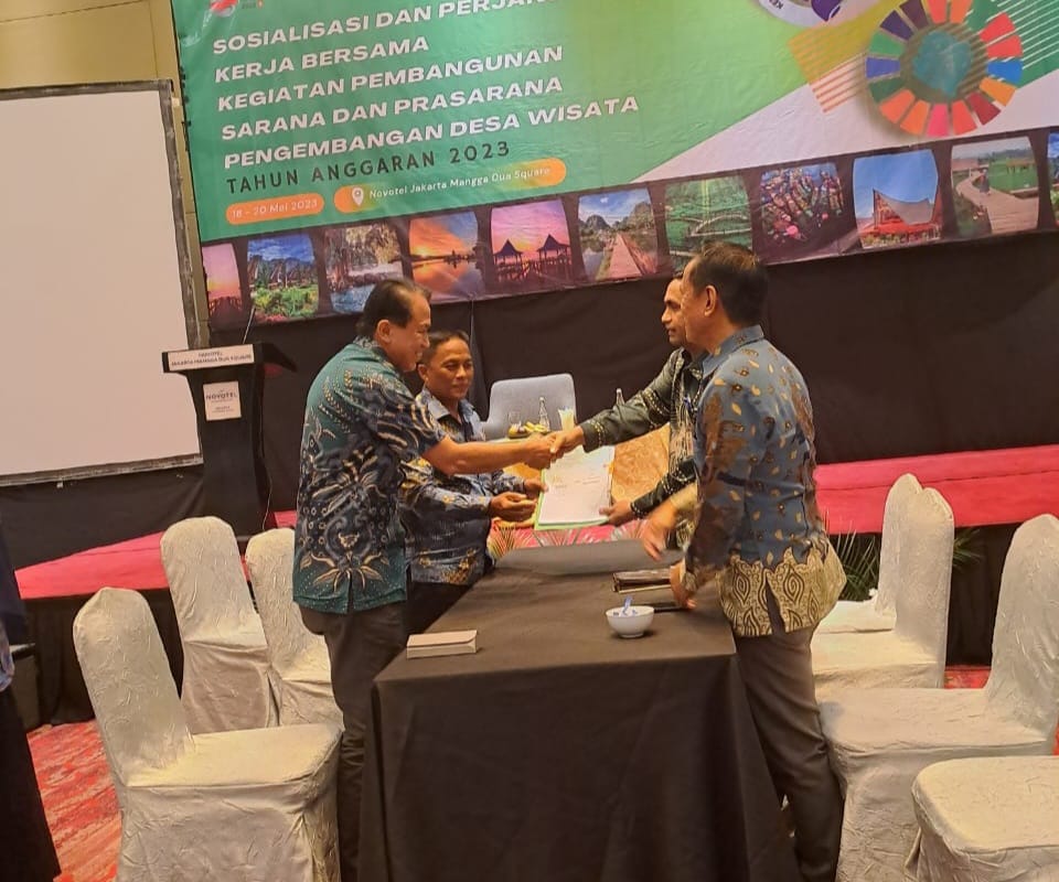 Program Desa Wisata,Kepenghuluan Tanjung Medan Dapat Bantuan 400 Juta Dari Kementerian Desa PDTT