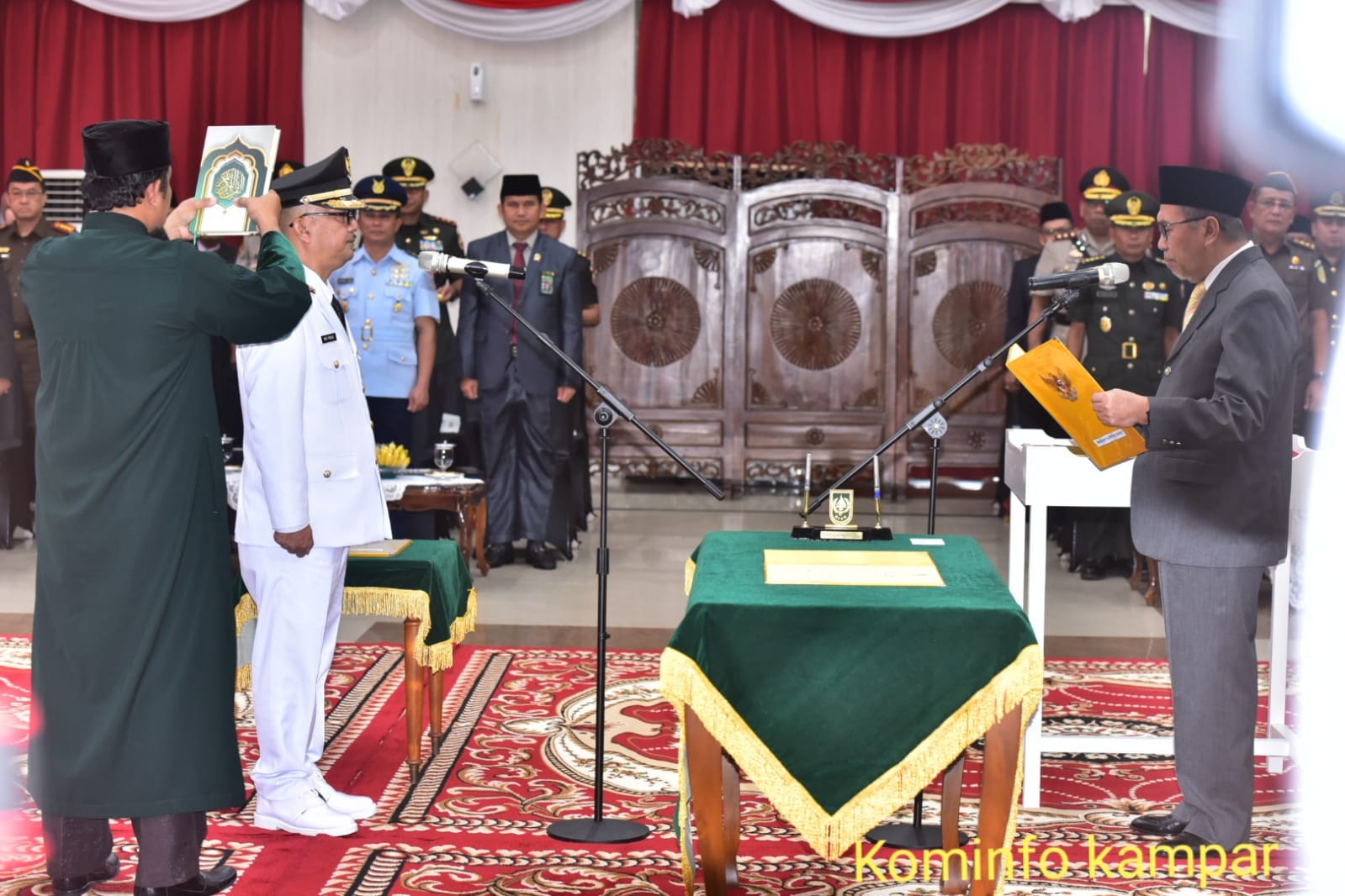 Gubernur Riau Syamsuar Resmi Lantik Muhammad Firdaus Sebagai Pj.Bupati Kampar