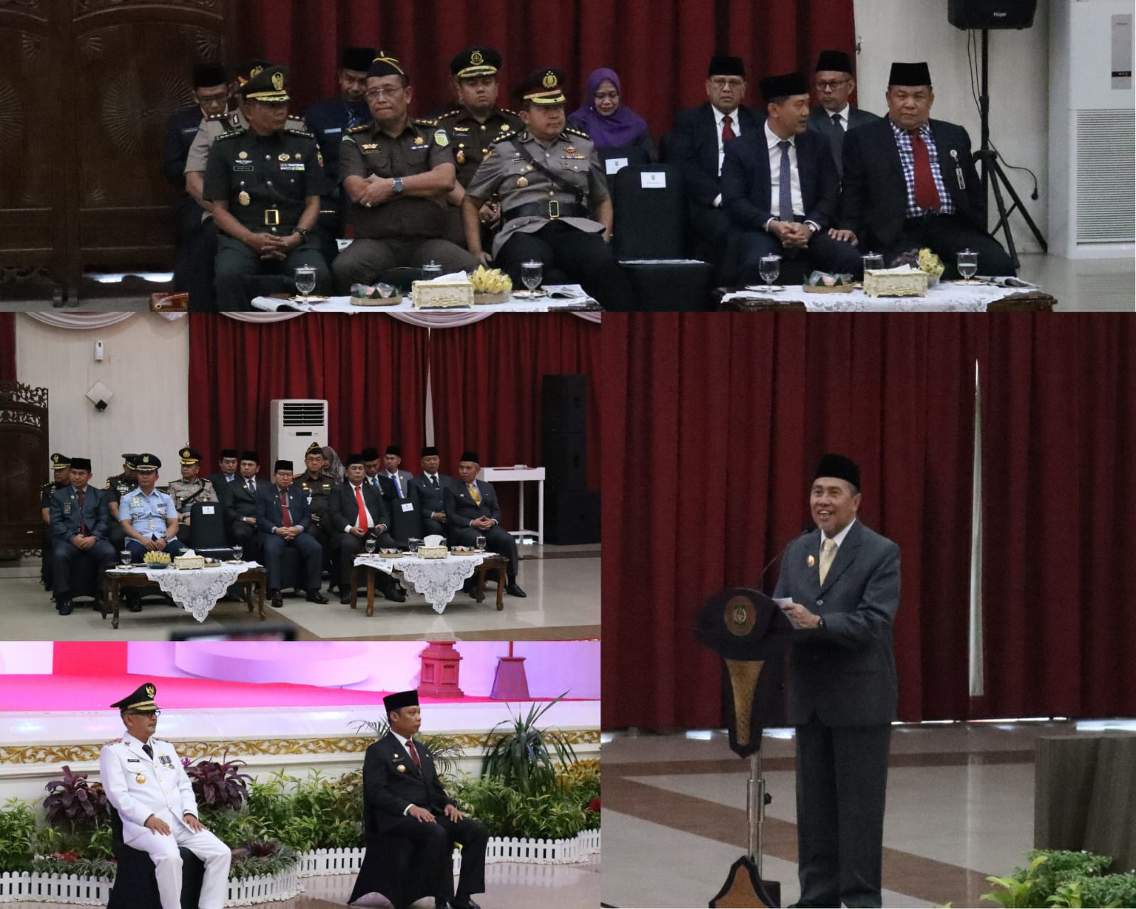 Kepala Seksi Ideologi,Politik,Keamanan dan Pertahanan Bidang Intelijen Kejaksaan Tinggi Riau Hadiri Pelantikan Pengambilan Sumpah Jabatan dan Pelantikan Pj.Bupati Kampar dan Penyerahan Surat Keputusan Perpanjangan Masa Jabatan Pj.Walikota Pekanbaru