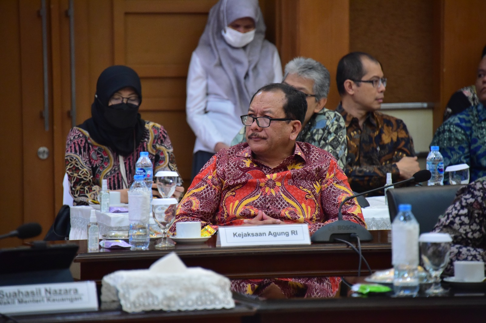 JAM – Pembinaan Hadir Dalam Exit Meeting Pemeriksaan Laporan Keuangan Pemerintah Pusat (LKPP) Tahun 2022