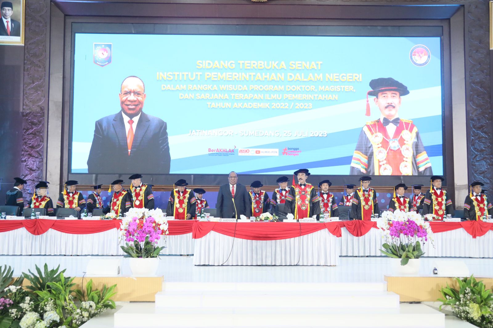 Wisuda IPDN Tahun 2023, Wamendagri Dorong Alumni Terapkan Ilmu yang Didapat Untuk Respons Persoalan Masyarakat