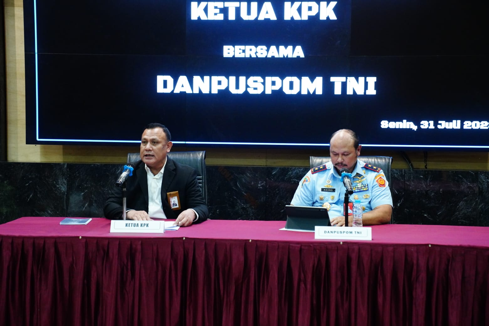 TNI Bersinergi Dengan KPK Berantas Korupsi