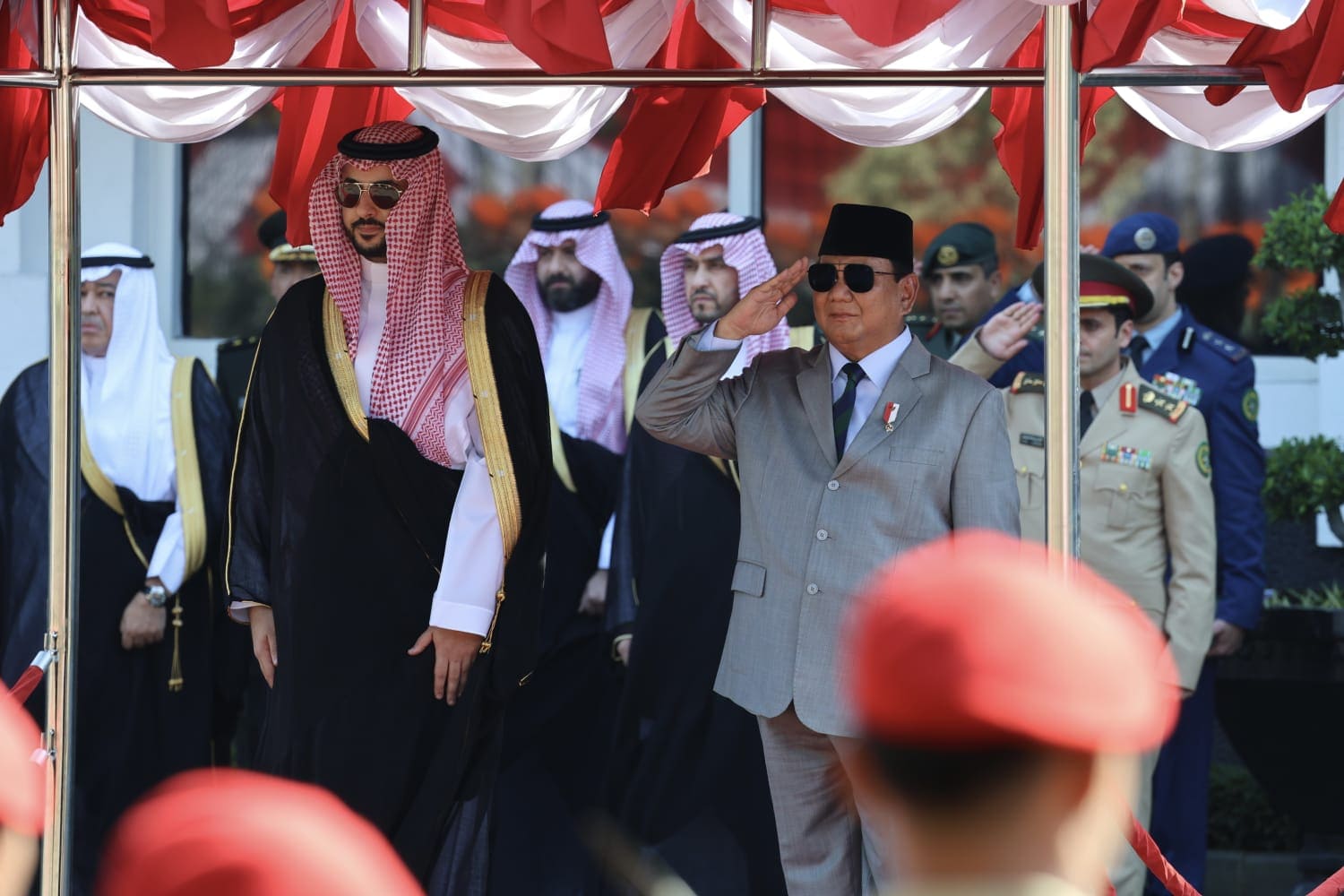 Menhan Prabowo Terima Kunjungan Resmi Menhan Arab Saudi, Perkuat Kerja Sama Pertahanan