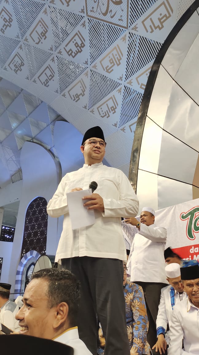 Bacapres Anies Baswedan Hadir di Acara Dakwah Wisata BKMT Sumatera Barat