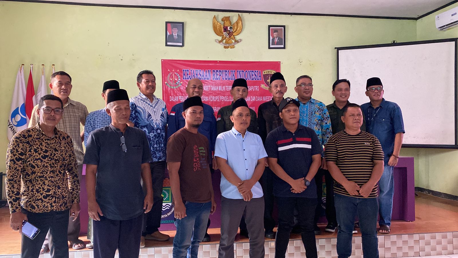 Penitipan Aset Hasil Sita Eksekusi Milik Terpidana BENNY TJOKROSAPUTRO di Cikupa – Tangerang