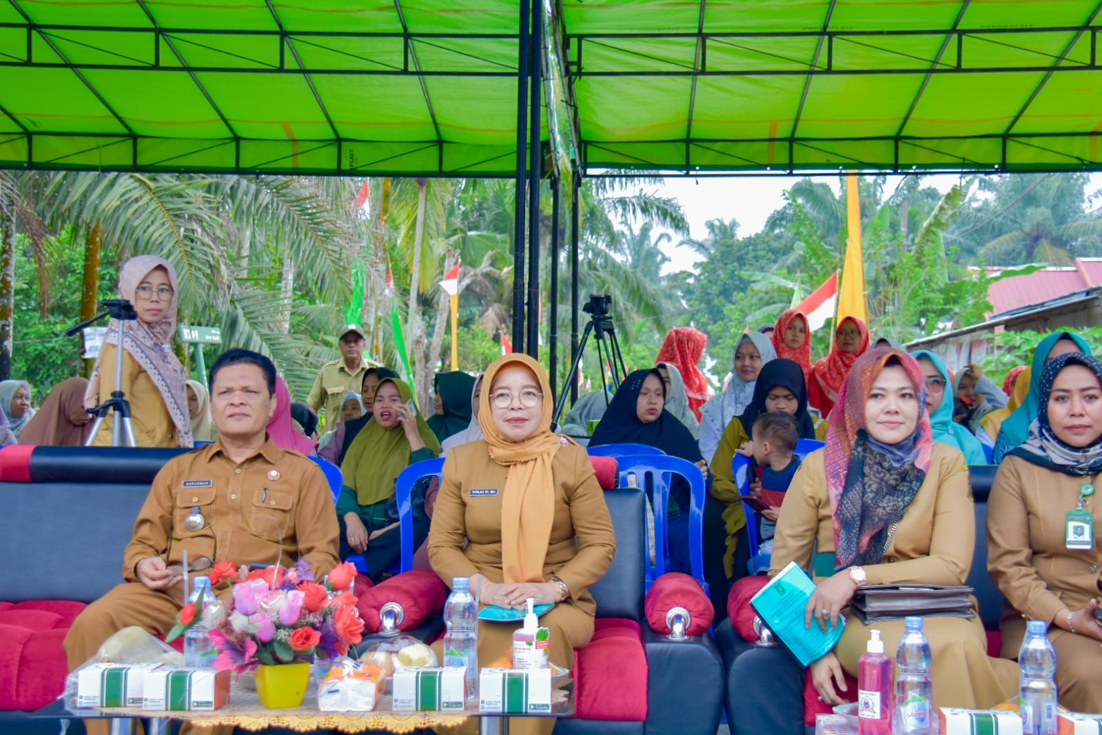 Komitmen Peningkatan Pelayanan Posyandu, Pj Sekda Ramlah Launching Lomba Posyandu Tingkat Kabupaten Kampar