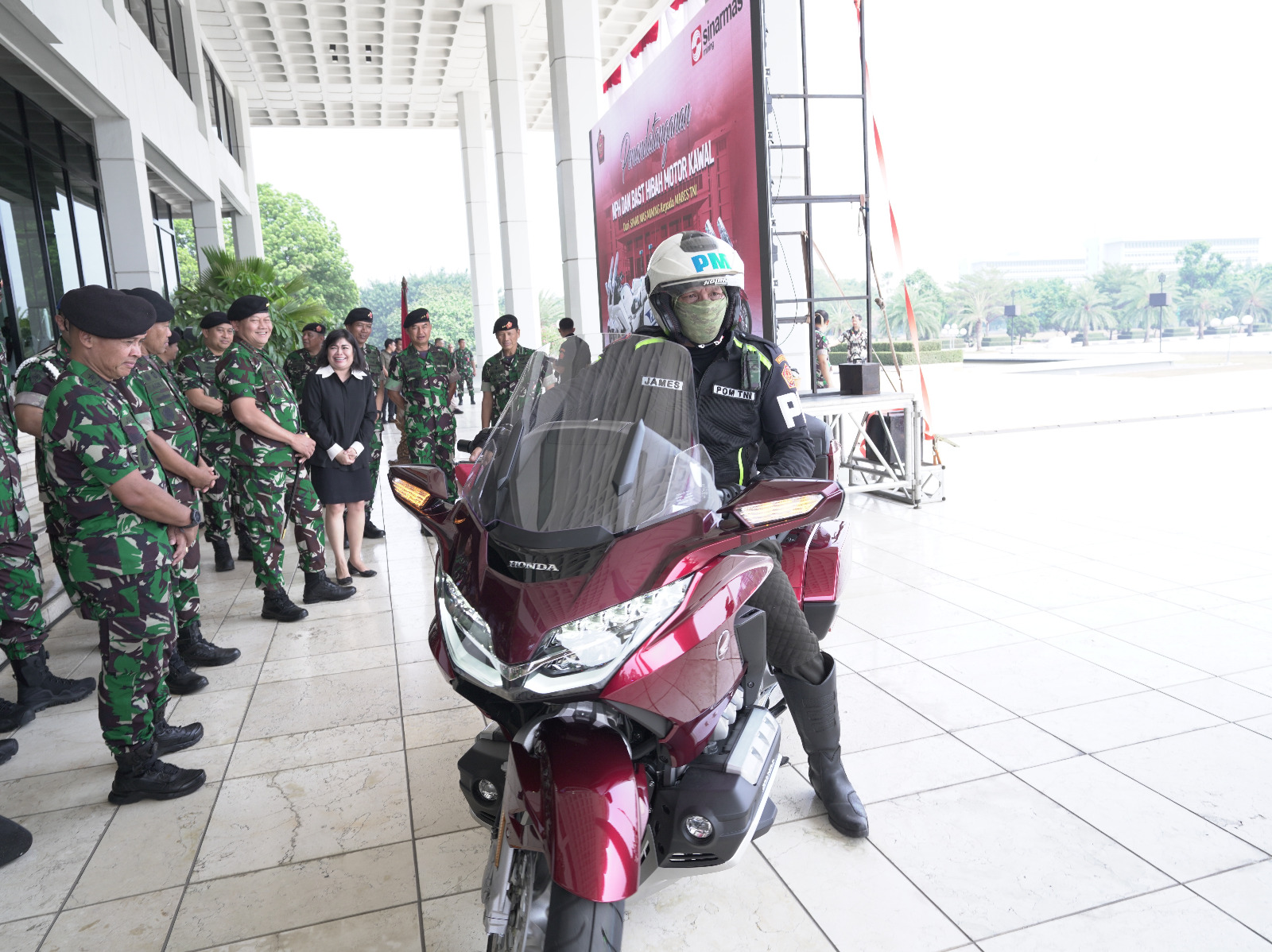 Delapan Motor Kawal Terbaru Siap Dukung Pelaksanaan Tugas TNI