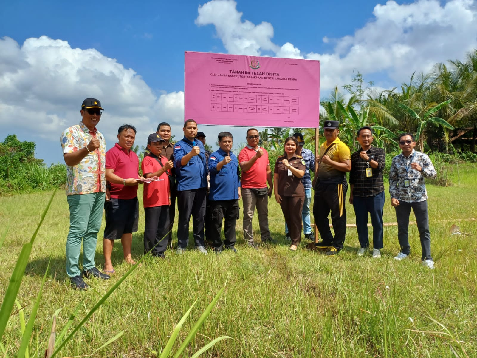 Sita Eksekusi Tanah Seluas 400 M2 Di Kabupaten Tabanan Dalam Perkara Tindak Pidana Perpajakan Terpidana Hartanto Sutardja