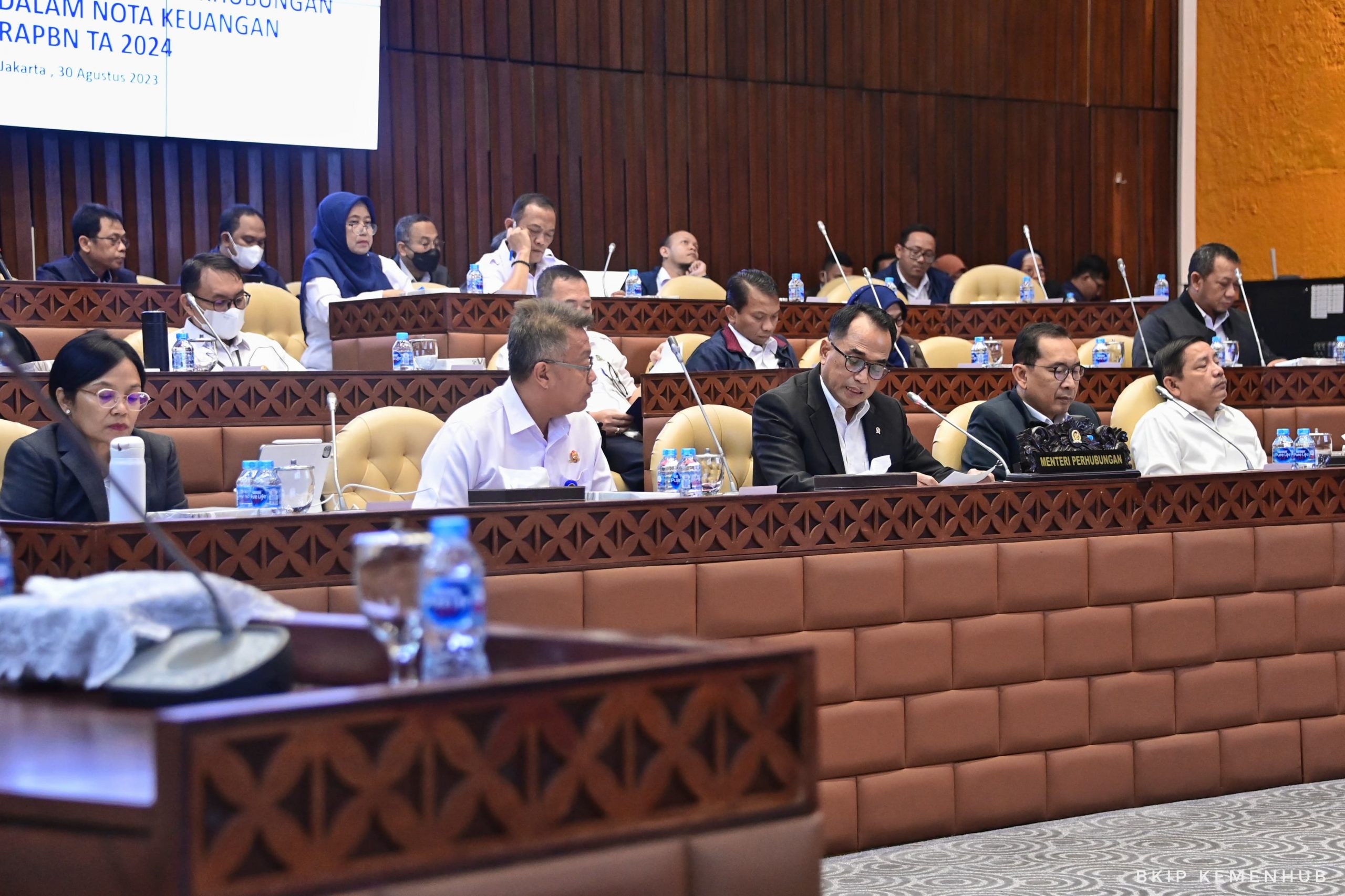 Pagu Anggaran Kemenhub Tahun 2024 Sebesar Rp. 38,47 Triliun