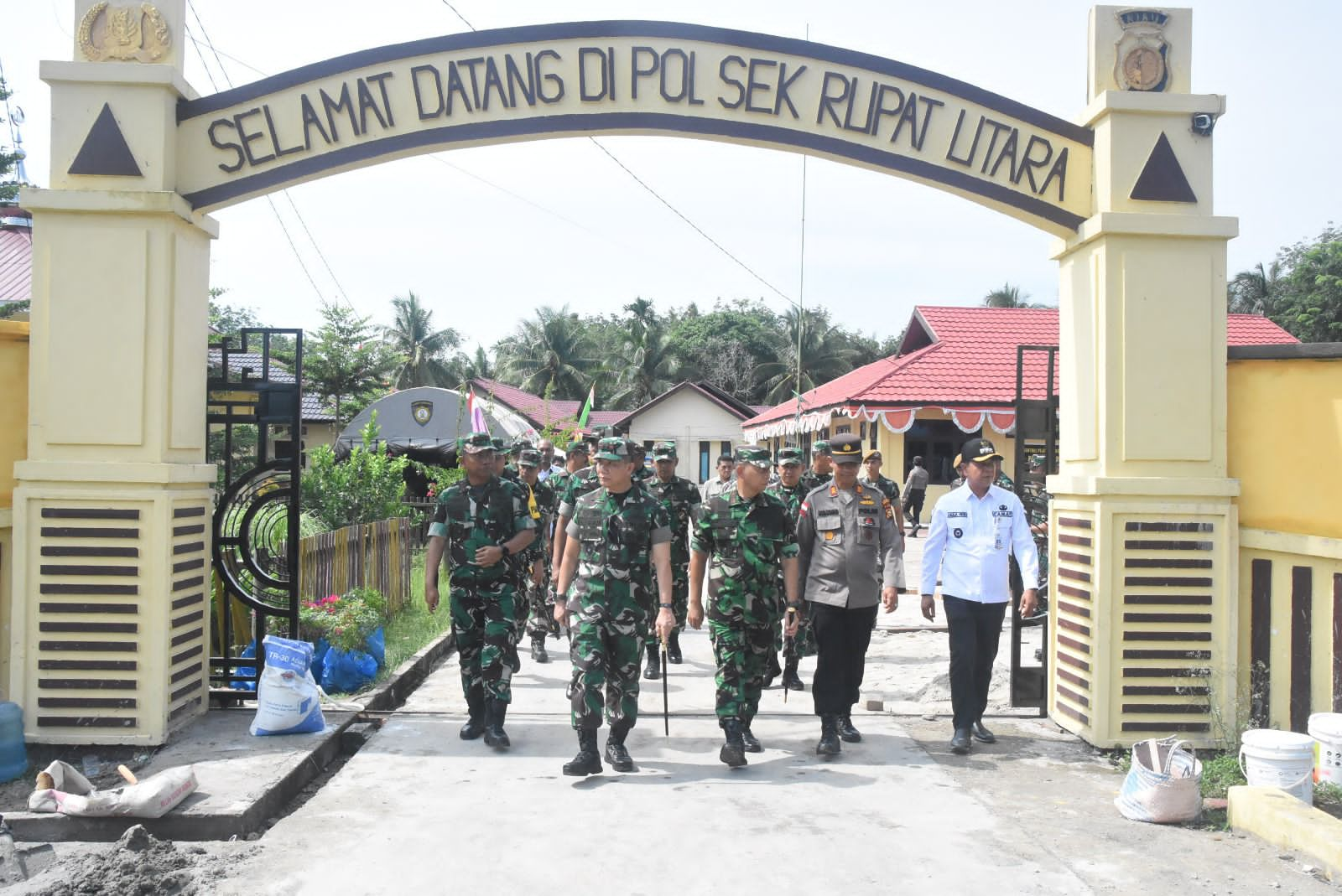 Pangdam I/BB Kunjungi Pos Ramil Rupat Utara