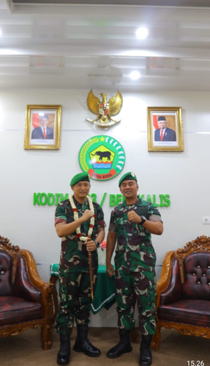 Suasana Bahagia Warnai Pisah Sambut Sekaligus sertijab Dandim 0303 Bengkalis