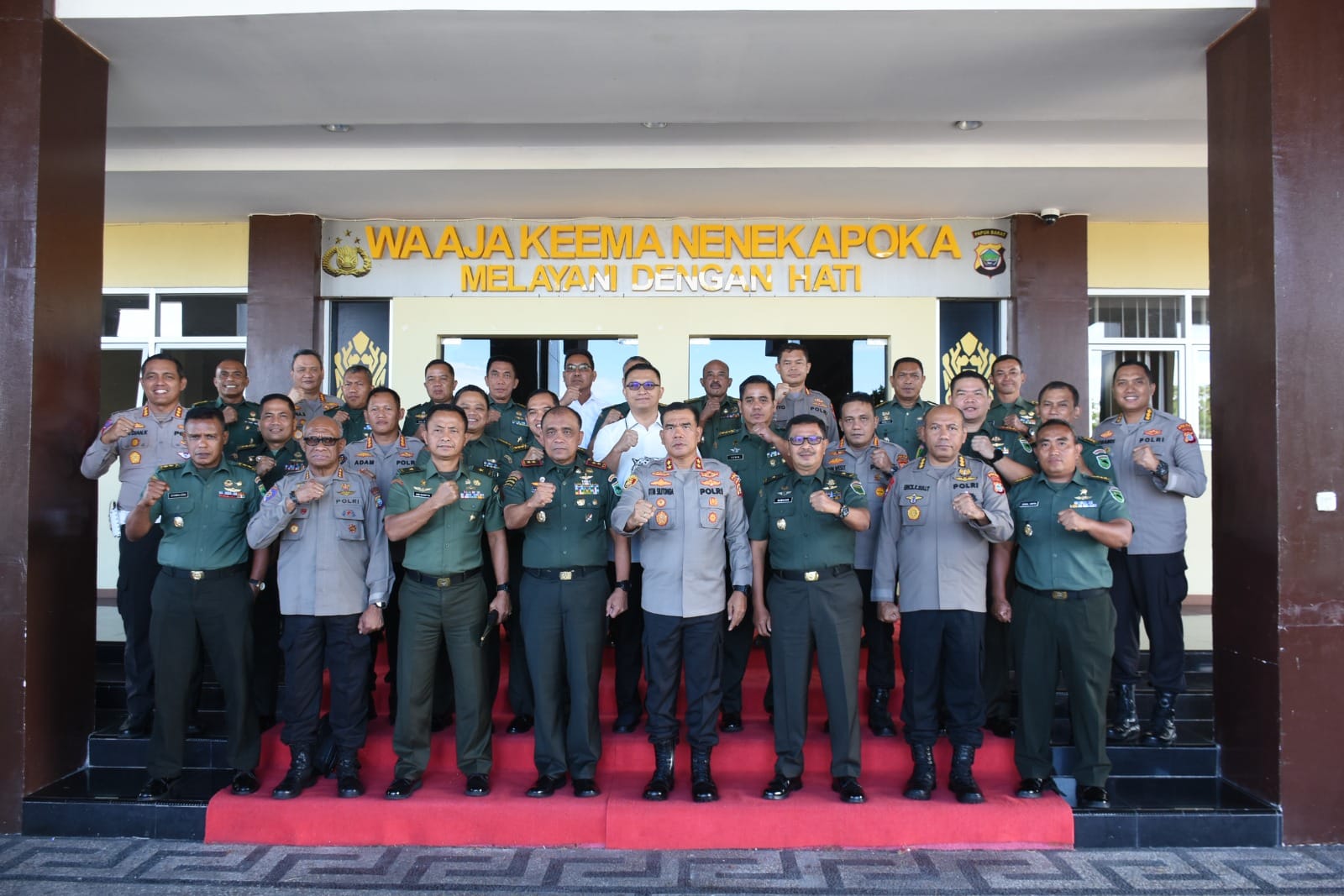 Sinergitas Pangdam Kasuari dan Kapolda Menata Papua Barat dan Papua Barat Daya Yang Aman, Damai dan Kondusif