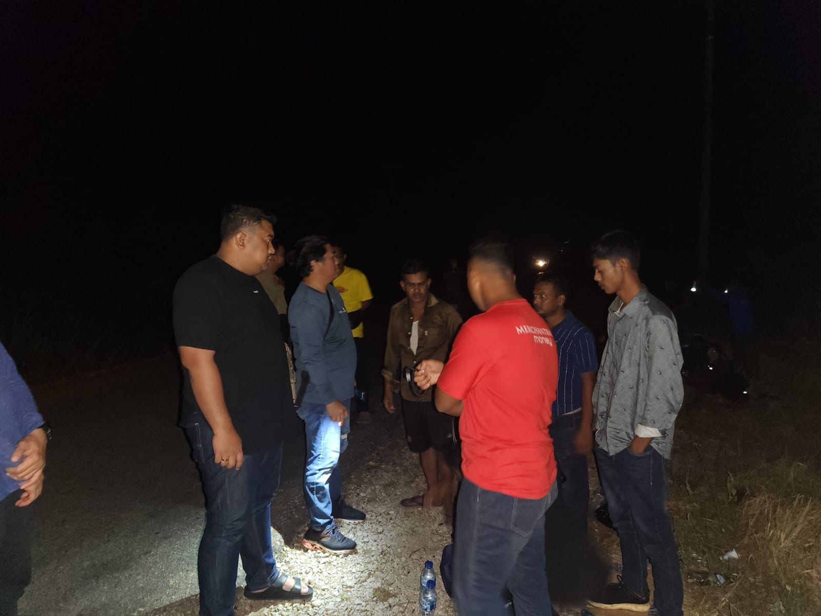 Team Gabungan Satreskrim Polres Bengkalis Berhasil Ungkap TPPO di hutan pinggiran laut Desa Sepahat, Kecamatan Bandar Laksamana Kabupaten Bengkalis