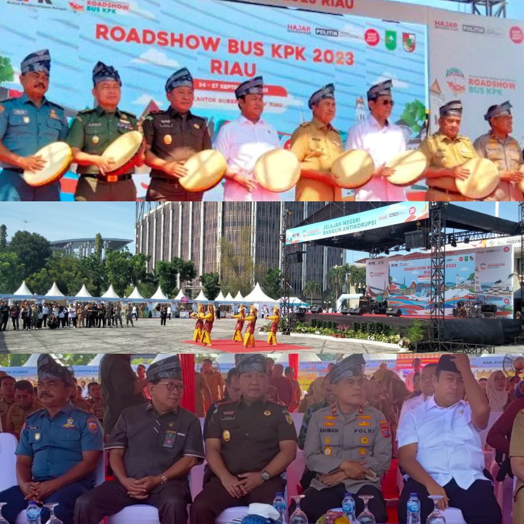 Wakil Kepala Kejaksaan Tinggi Riau Hadiri Pembukaan Roadshow Bus KPK RI di Provinsi Riau