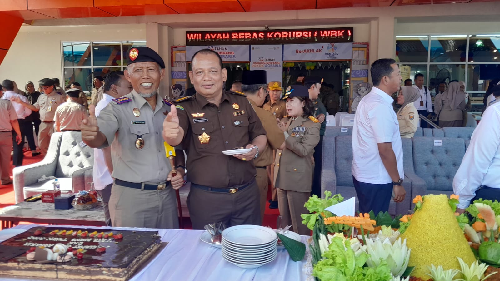 Asisten Pembinaan Kejaksaan Tinggi Riau Hadiri Upacara Peringatan Hari Agraria dan Tata Ruang Nasional Tahun 2023