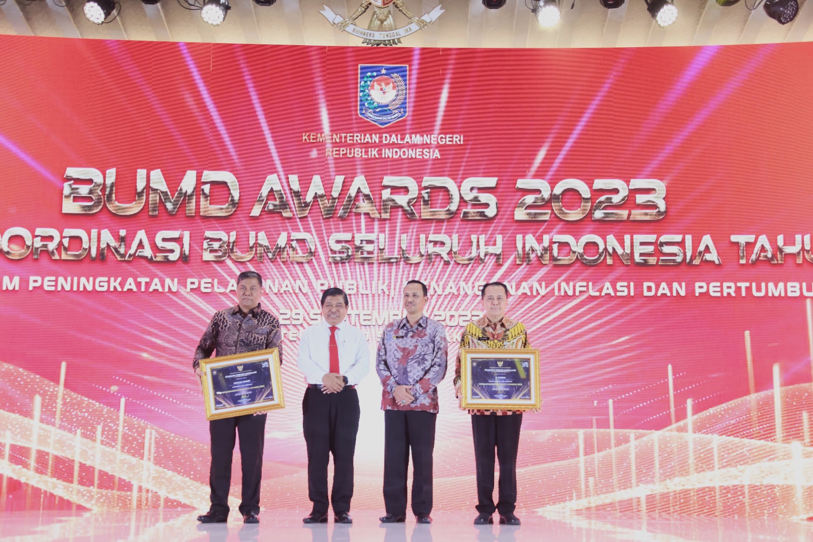 Kemendagri Gelar BUMD Awards 2023, Ini Pemenangnya