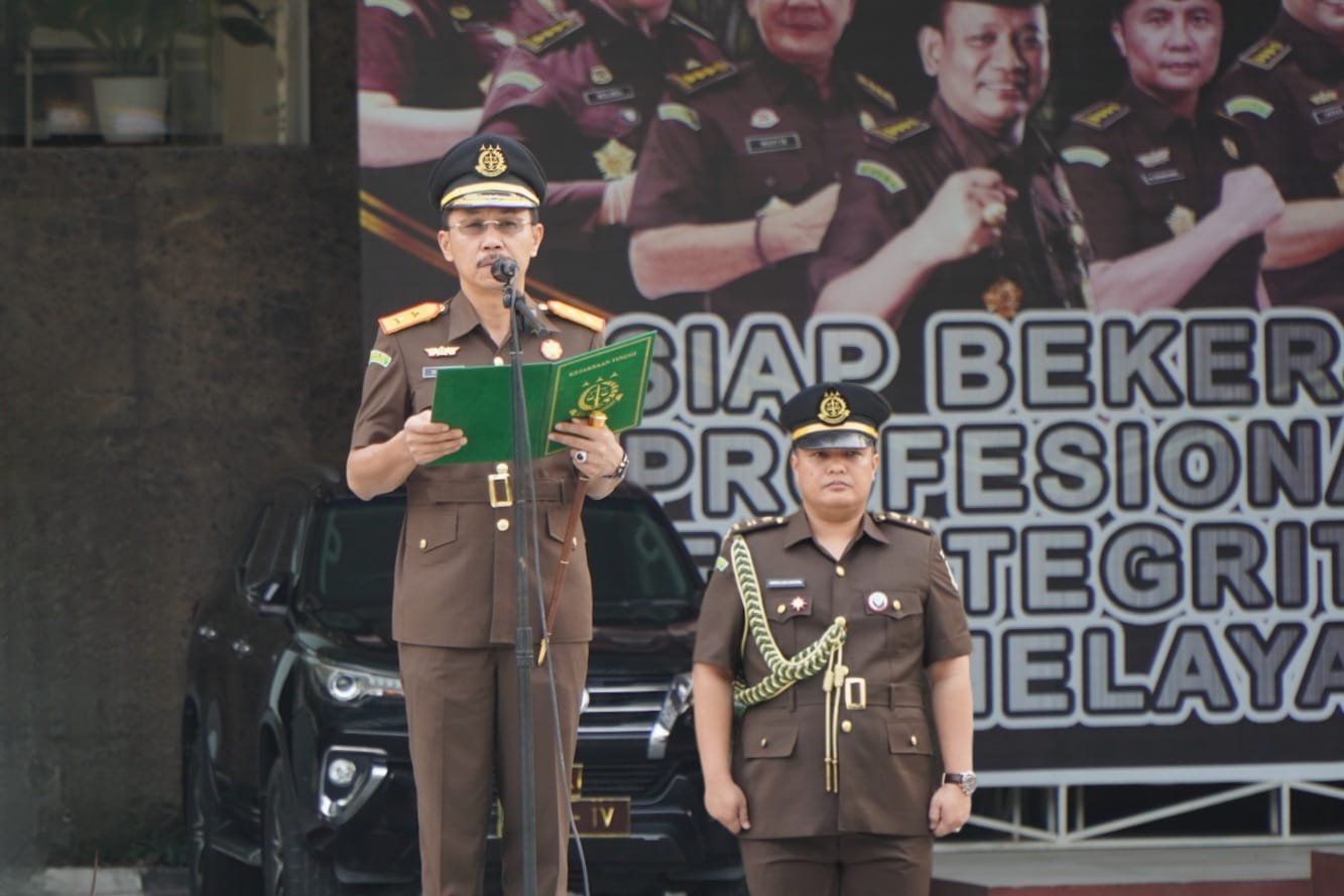 Kepala Kejaksaan Tinggi Riau Pimpin Upacara Peringatan Hari Kesaktian Pancasila