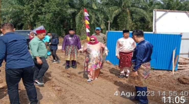 Pelaksanaan pekerjaan pembangunan Rumah Sakit Pratama Pulau Rupat Desa Tanjung Punak Kecamatan Rupat Utara Kabupaten Bengkalis Optimis Capai target