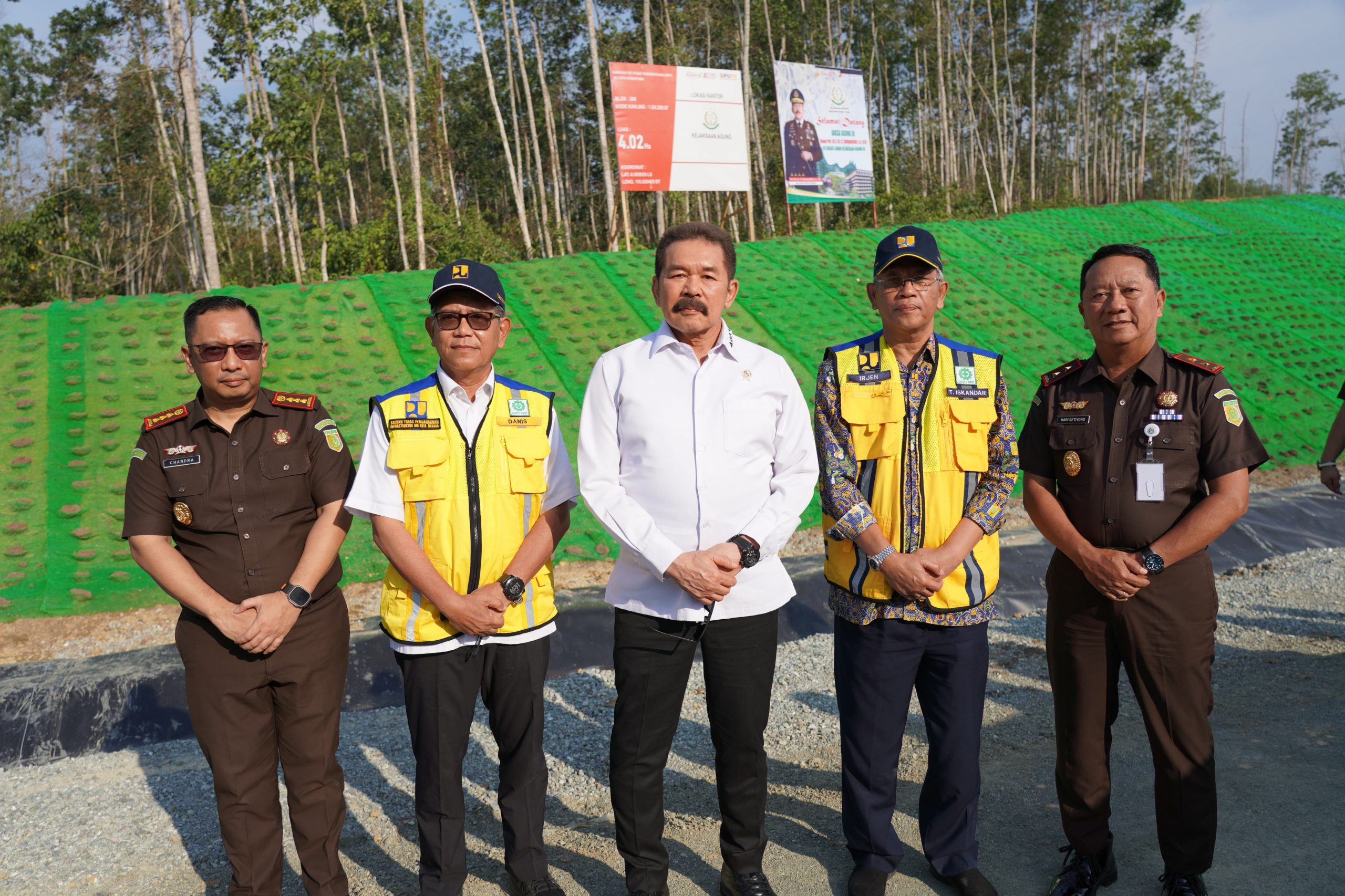 Kunjungi Pembangunan IKN Nusantara, Jaksa Agung ST Burhanuddin : “Merupakan Suatu Impian yang Menjadi Kenyataan”