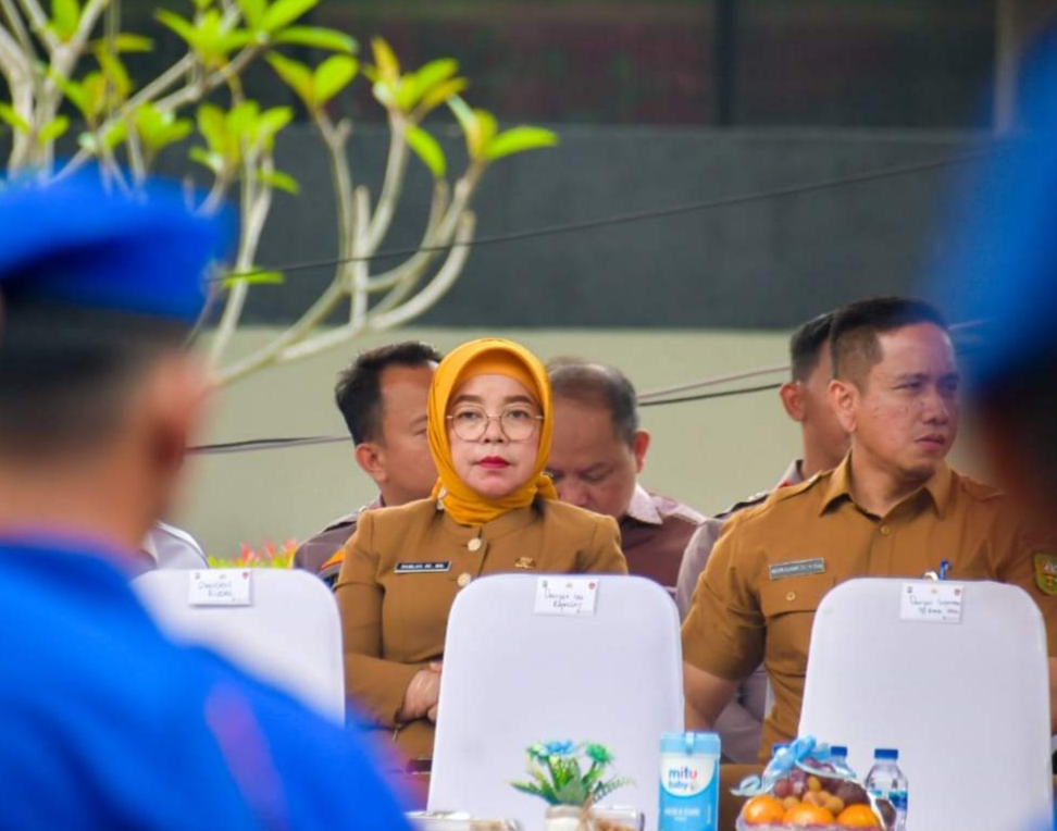 Penjabat Sekda Hadiri Apel Gelar Operasi Mantap Brata Lancang Kuning 2023-2024