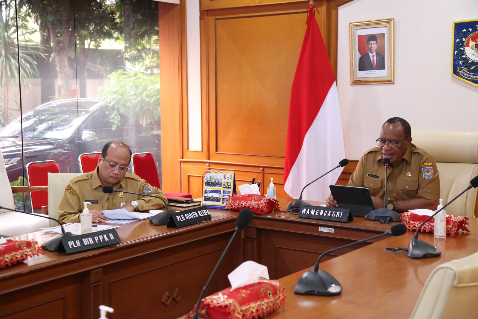 Wamendagri Dorong Sejumlah Pemda di Sulawesi Segera Lakukan Penanda Tanganan NPHD Anggaran Pilkada