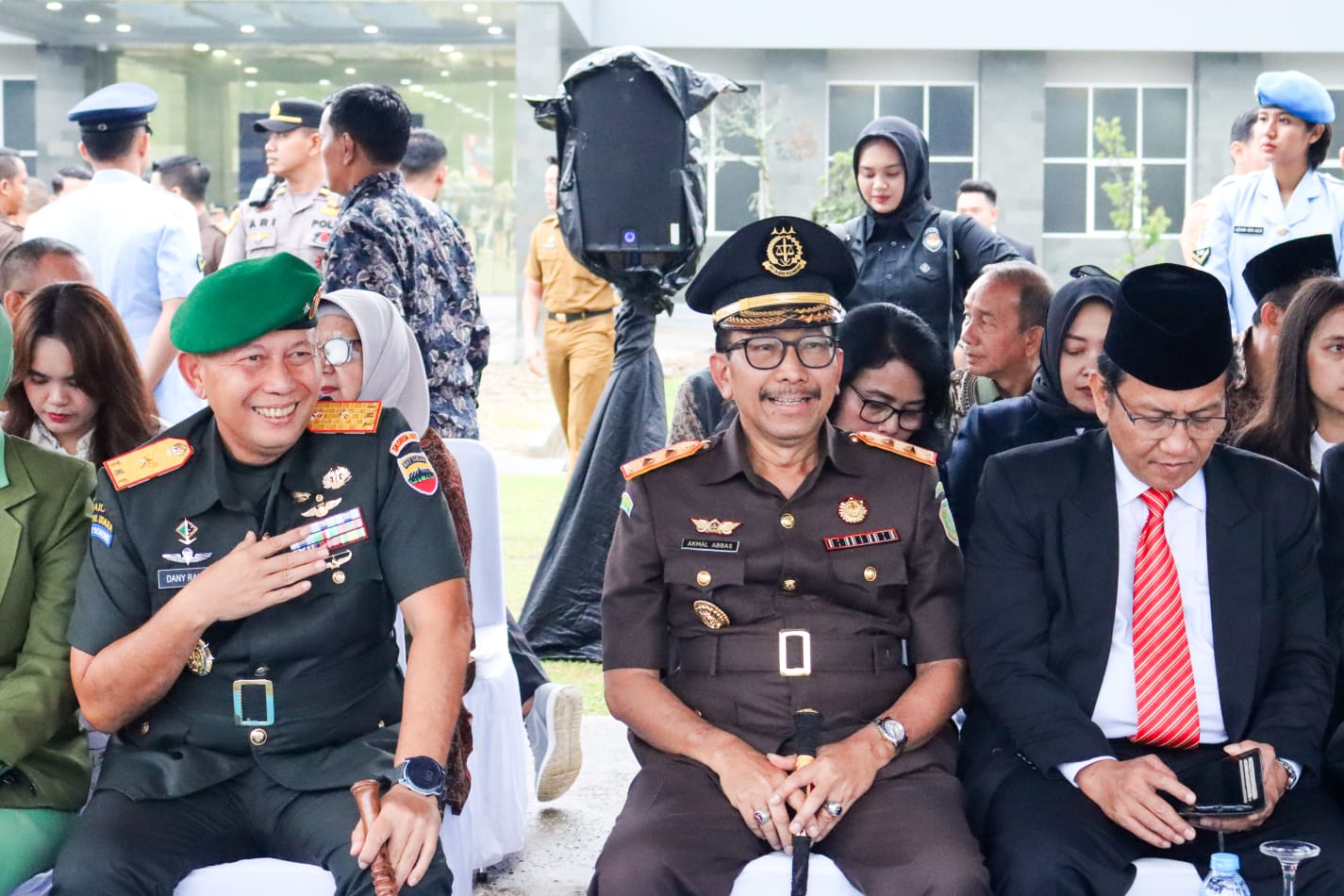 Kepala Kejaksaan Tinggi Riau Hadiri Sertijab Danlanud Roesmin Nurjadin