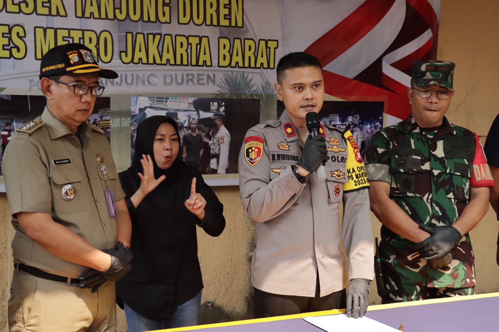 Tindakan Pembacokan dan Pengeroyokan Siswa SMK diamankan Polisi