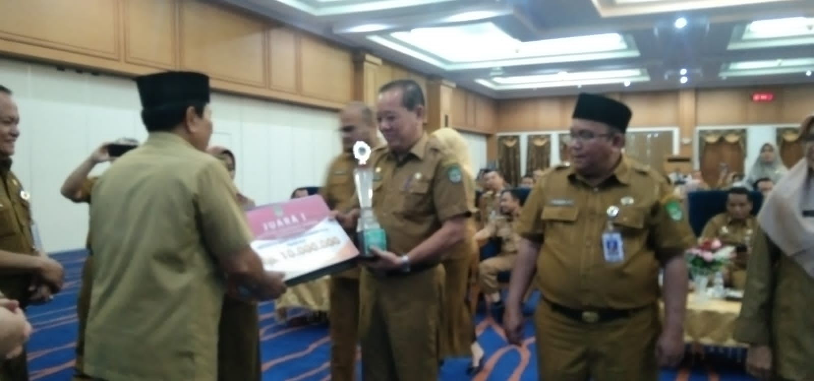 Inovative Award Tingkat Kab.Rohul Tahun 2023, Sukiman : setiap OPD ciptakan 1 Inovasi/Tahun