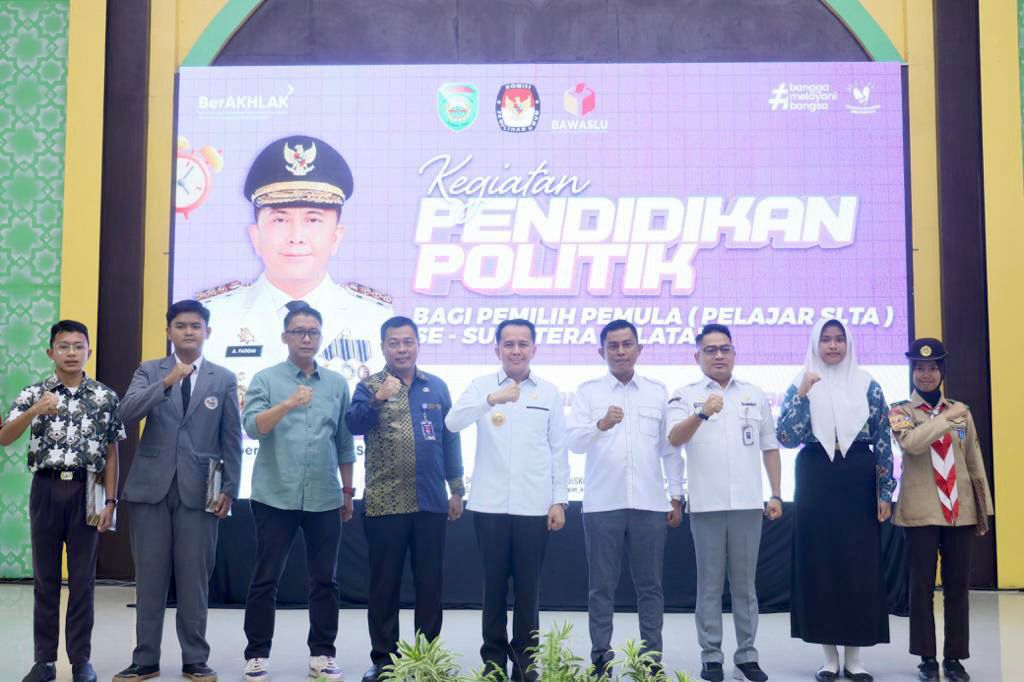 Pj Gubernur Agus Fatoni Beri Motivasi Pemilih Pemula untuk Gunakan Hak Suara pada Pilpres, Pileg dan Pilkada 2024