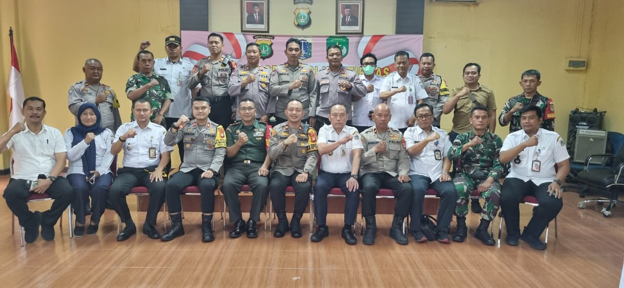 Polsek Tanjung Duren Gelar Rapat Kordinasi Lintas Sektoral untuk Atasi Maraknya Aksi Tawuran di Perbatasan Wilayah