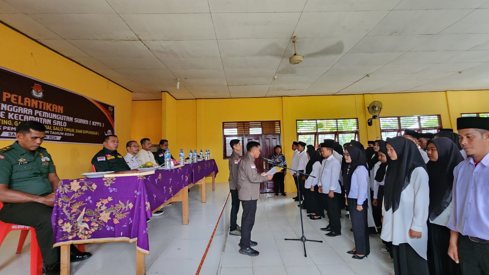 Hari Ini KPU Kabupaten Kampar  Melantik 17.493 Anggota KPPS