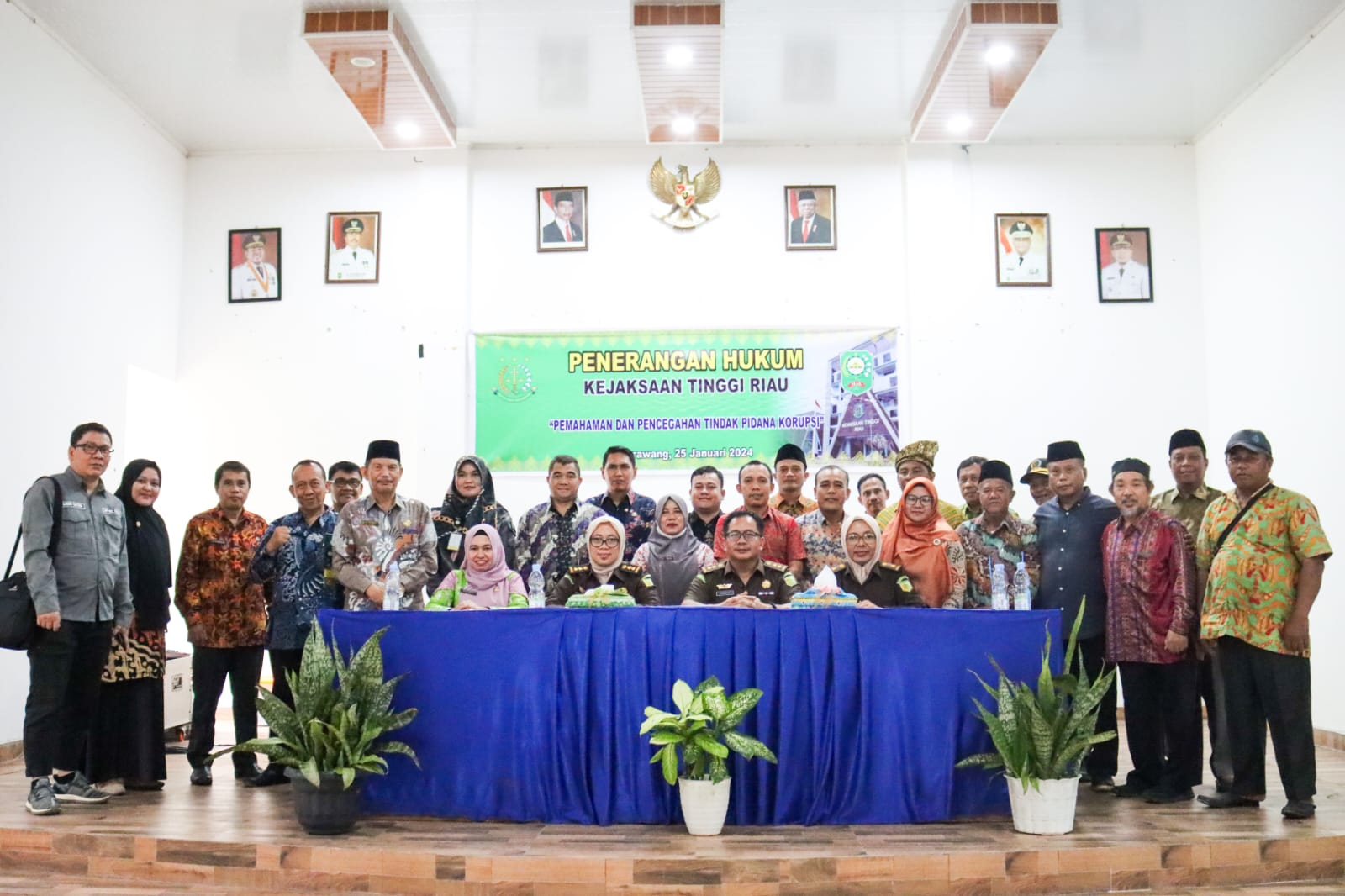 Kejaksaan Tinggi Riau Beri Penerangan Hukum Pemahaman dan Pencegahan Tindak Pidana Korupsi