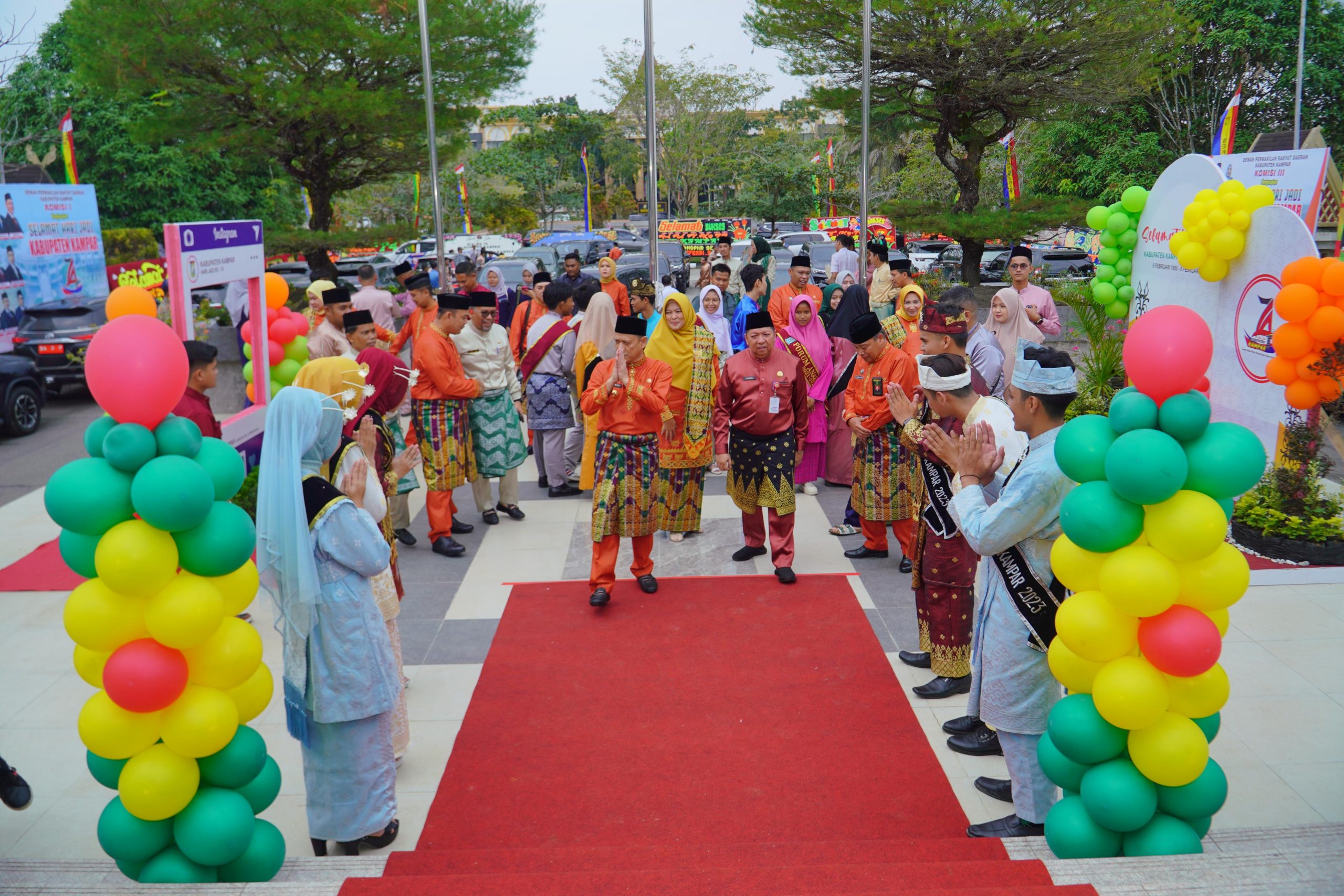 Hambali : “Mari Bersama-sama Berkontribusi Untuk Kampar Makin Melaju Menuju Indonesia Emas Tahun 2045”