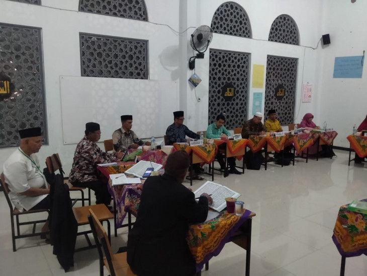 Hari keempat,Ketua LPTQ Kabupaten Kampar Live Report Langsung Via Telepon di Radio LPPL Swara Kampar