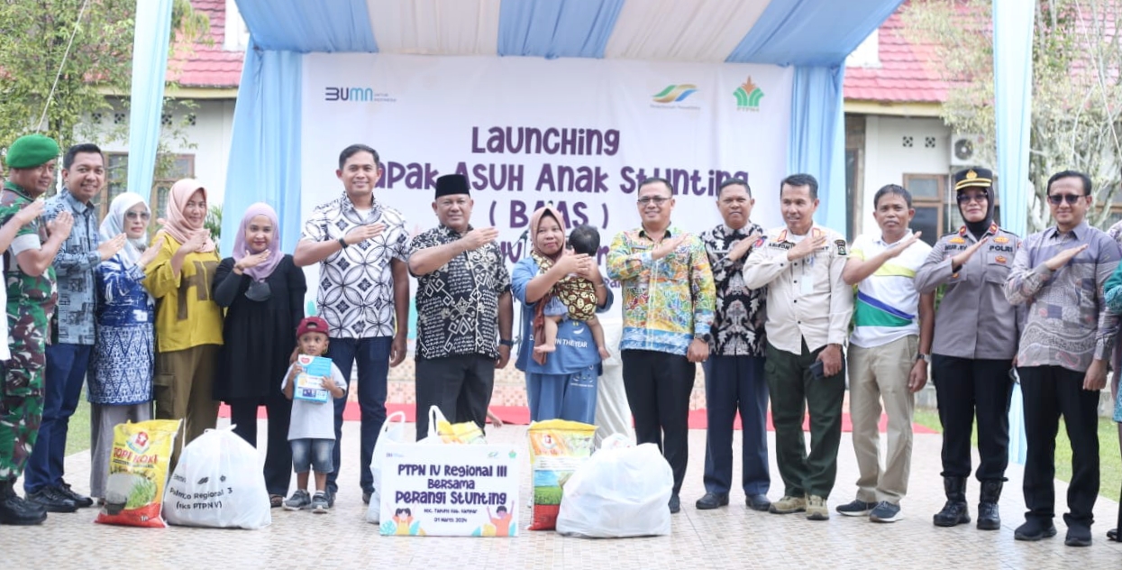 Pj.Sekda Kampar Launching BAAS Se – Kecamatan Tapung