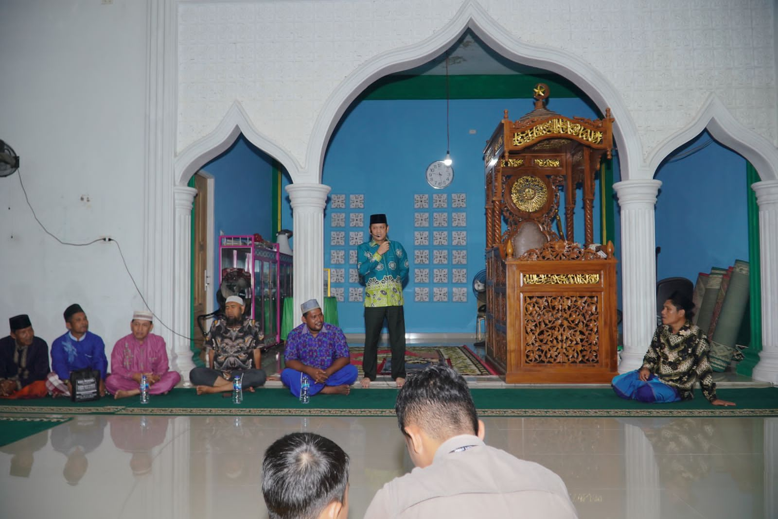 Pj.Bupati Kampar Halal Bi Halal Di Masjid AT – Taqwa Desa Koto Tibun