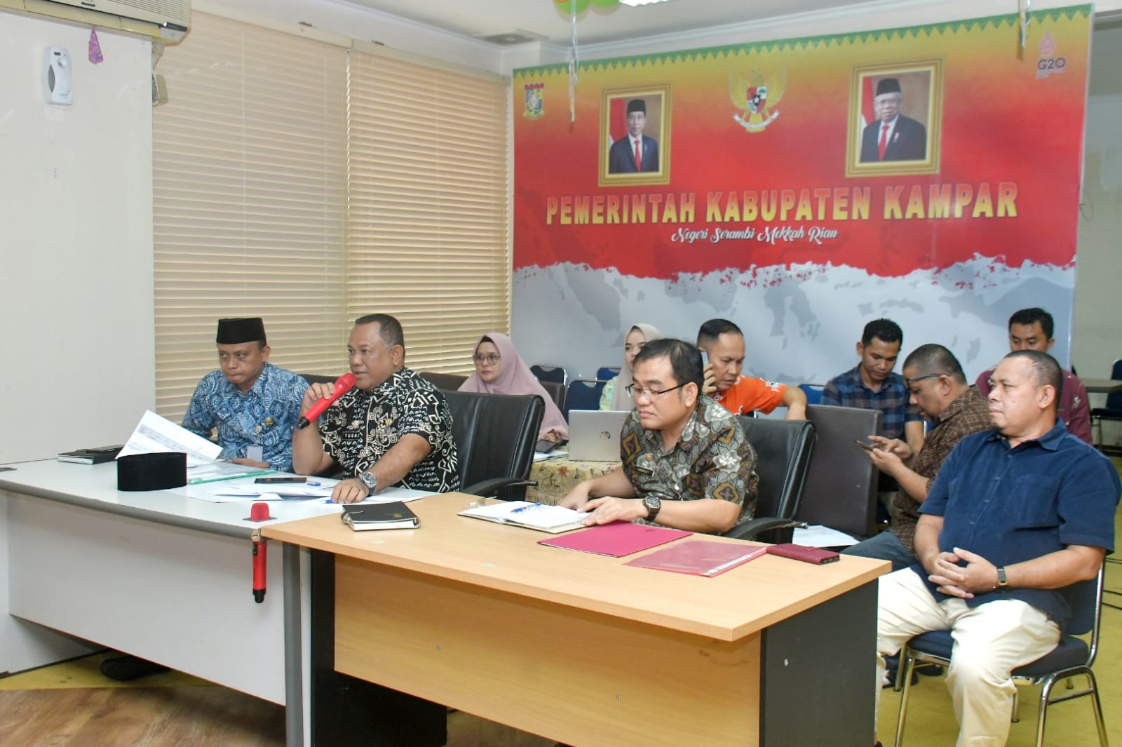 Pemkab Kampar Ikuti Rakor Perkembangan Penyelesaian Aset Bermasalah Tahun 2024 di wilayah Provinsi Riau