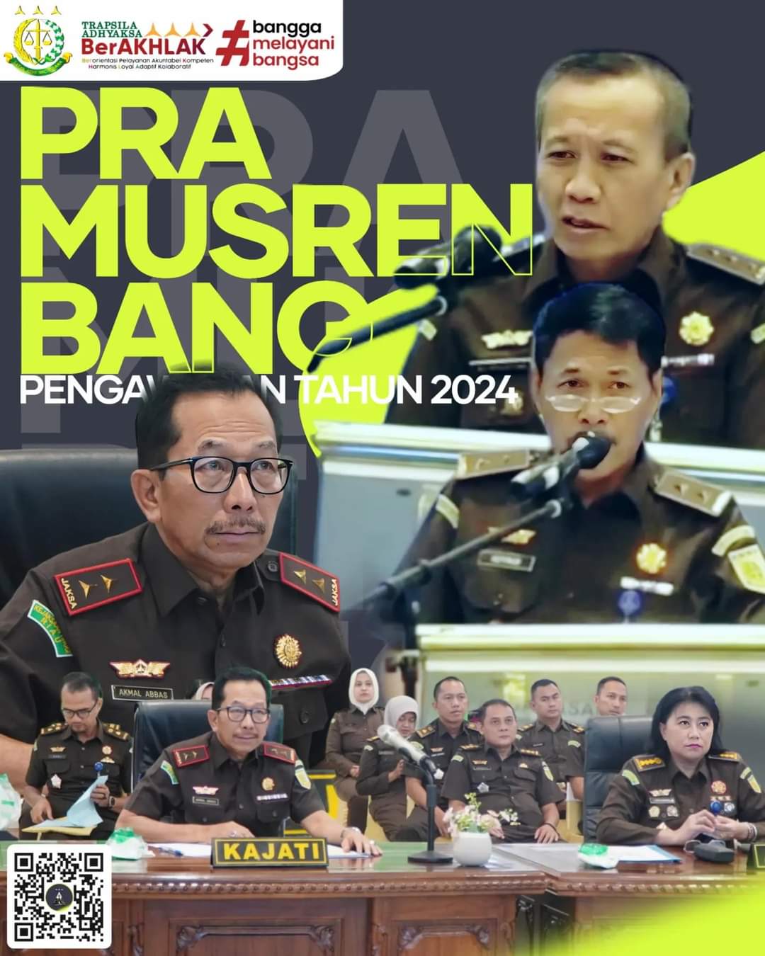 Kepala Kejaksaan Tinggi Riau mengikuti Pelaksanaan Pra Musrenbang Pengawasan Tahun 2024