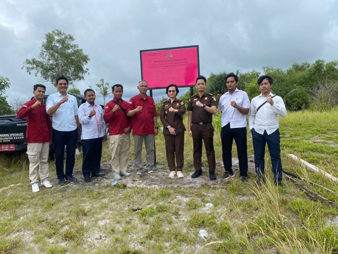 Penitipan Aset Hasil Sita Eksekusi Milik Terpidana Heru Hidayat Berupa Tanah Seluas 19.996 M2 di Kabupaten Belitung