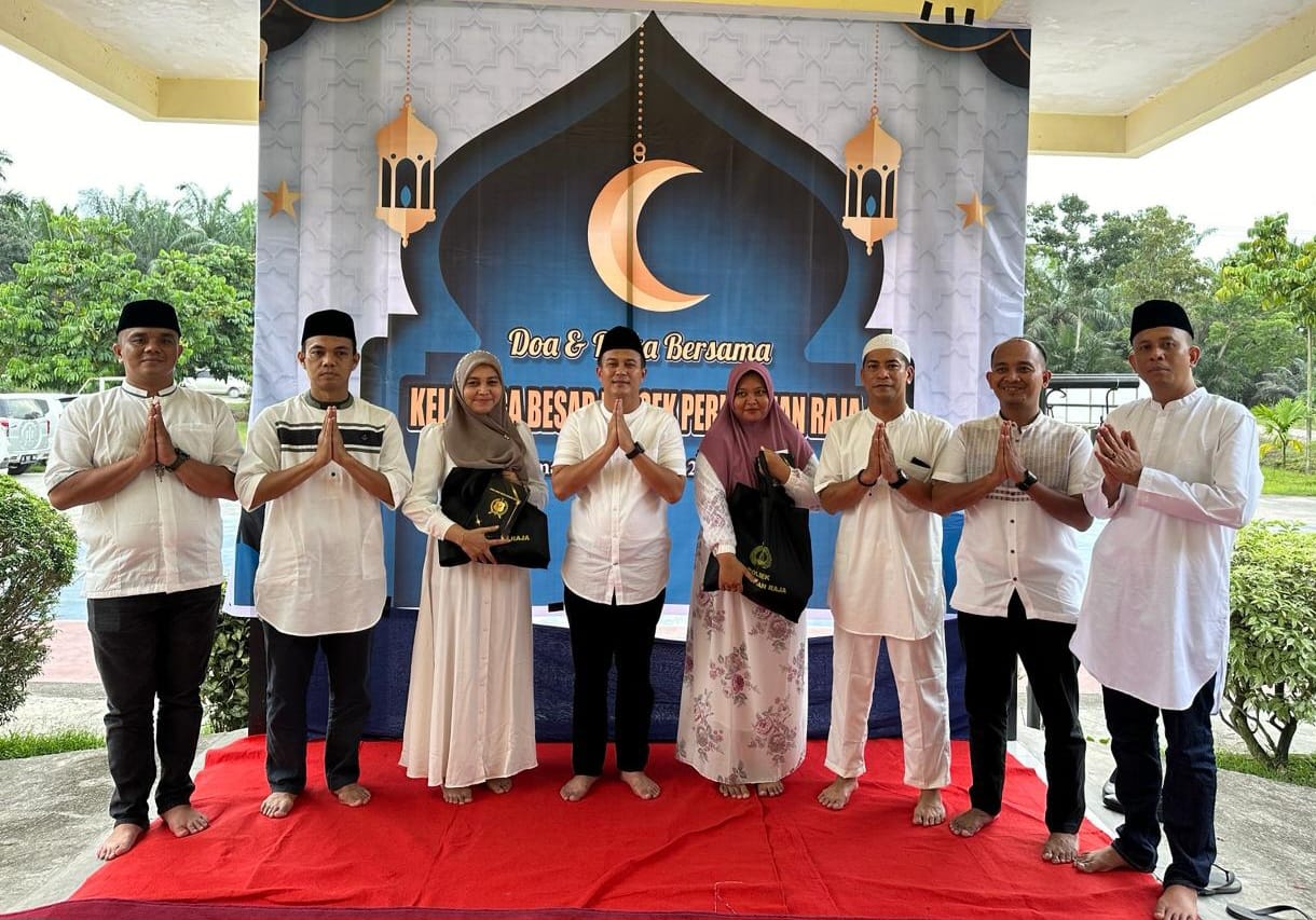 Personil Polsek Perhentian Raja dan Bhayangkari Gelar Buka Puasa Bersama