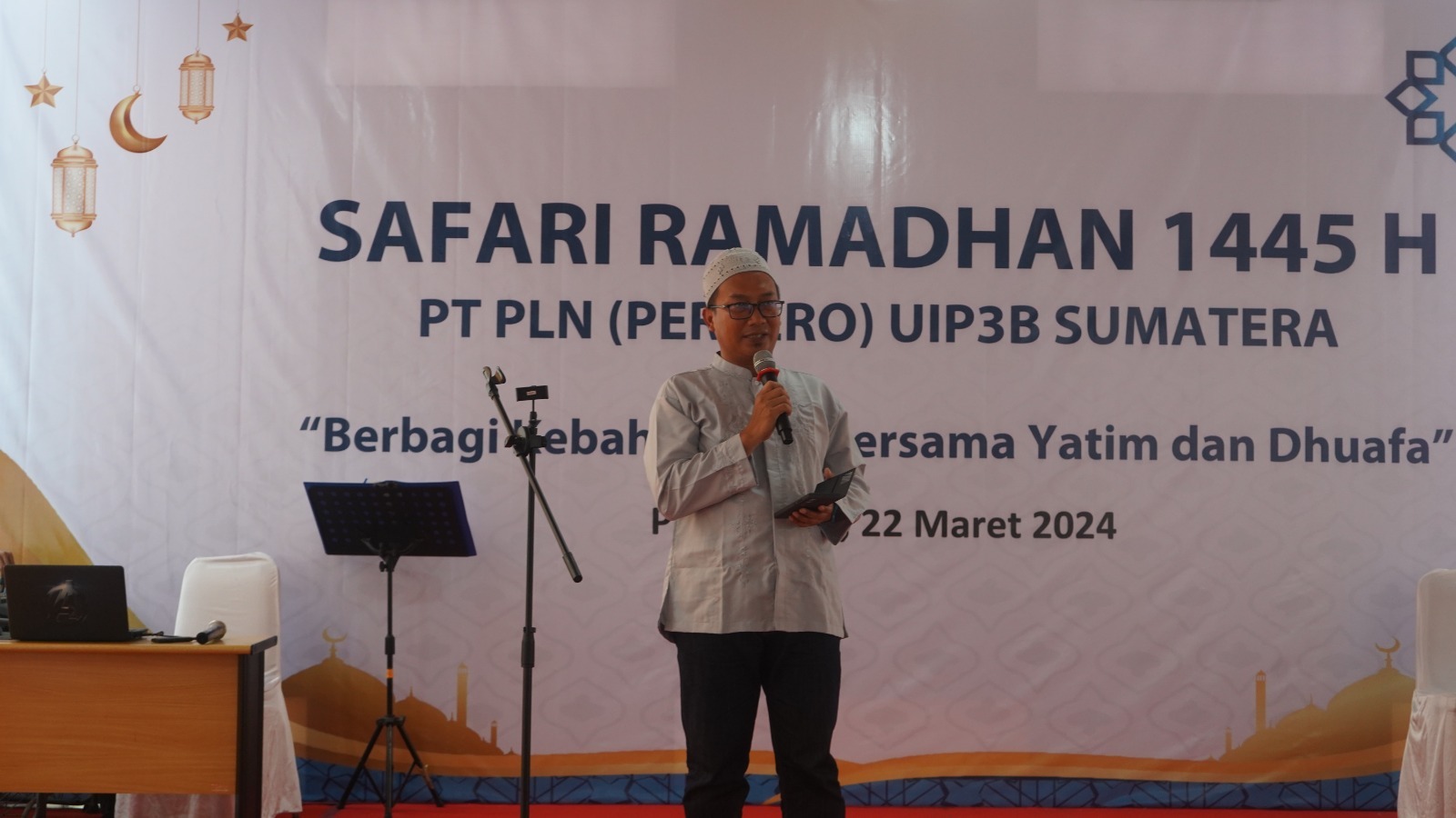 Safari Ramadhan 1445 H, YBM PLN Berbagi Kebahagiaan dengan Anak Yatim Piatu dan Dhuafa