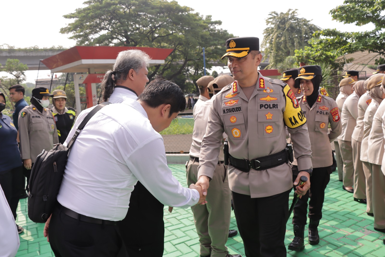 Polres Metro Jakarta Barat Gelar Halal Bi Halal, Pererat Kekeluargaan di Hari Raya Idul Fitri 1445 H