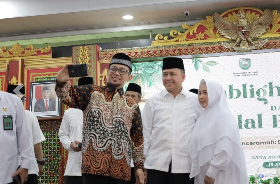 Hadiri Tabligh Akbar dan Halal bi halal, Fatoni : Semoga Keimanan dan Ketaqwaan Kepada Allah SWT Meningkat