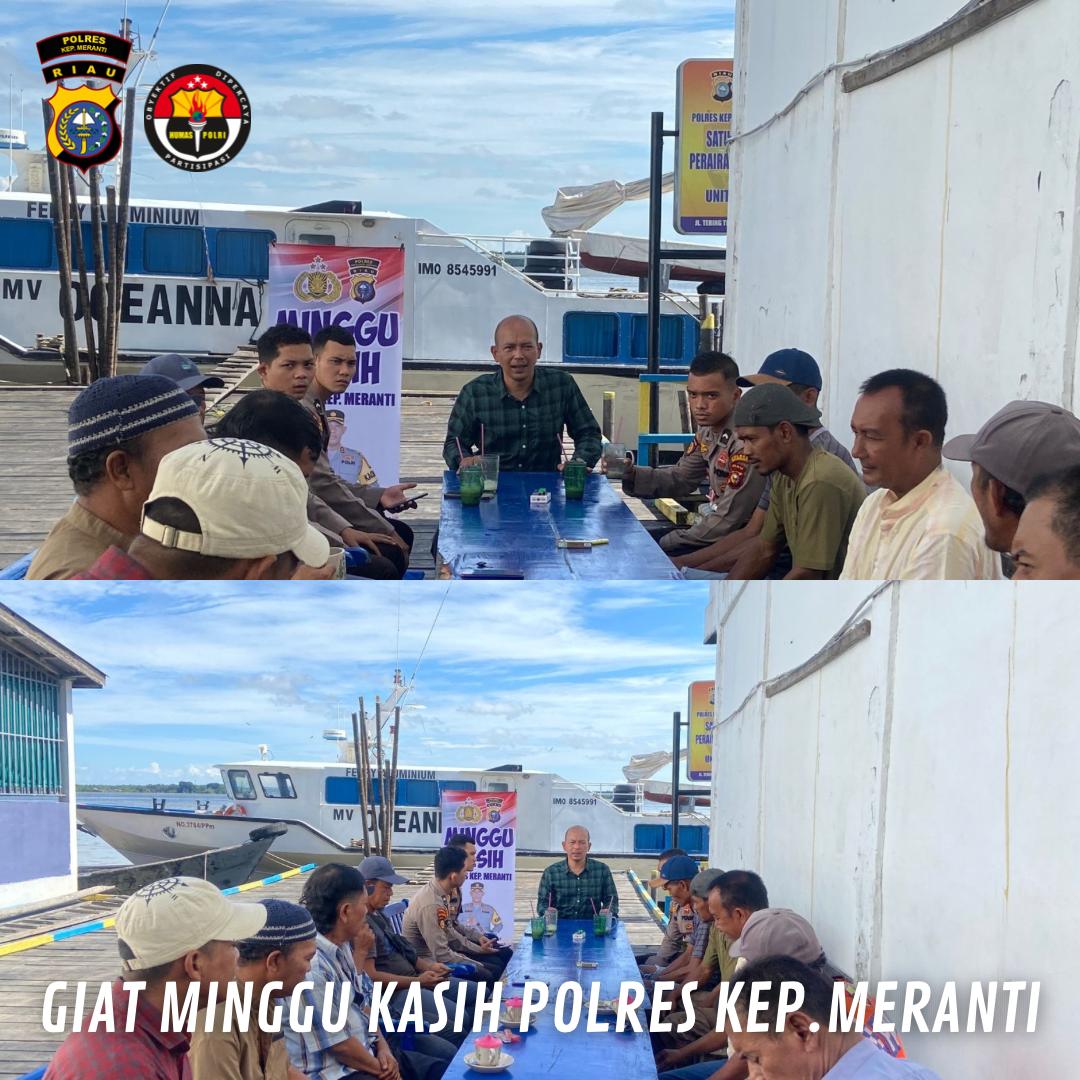 Minggu Kasih Polres Meranti Bersama Masyarakat Selatpanjang,Narkoba dan Pergaulan Bebas Menjadi Topik