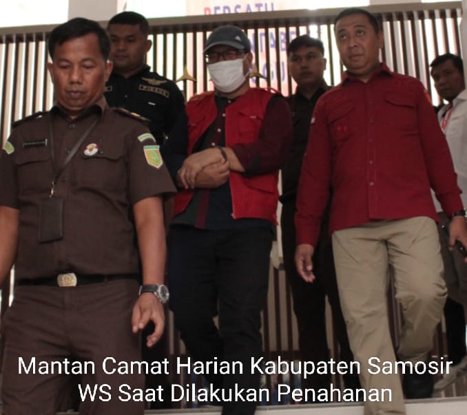 Terlibat Korupsi Bersama Mantan Bupati, Kejatisu Lakukan Penahanan Terhadap Mantan Camat Harian